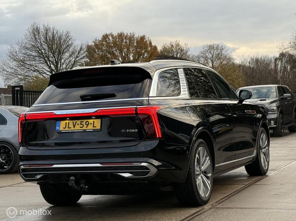 Hongqi E-HS9 President 99 kWh 6P Luchtvering-Pano-Trekhaak-, Automaat, E-HS9, Zwart, Leder