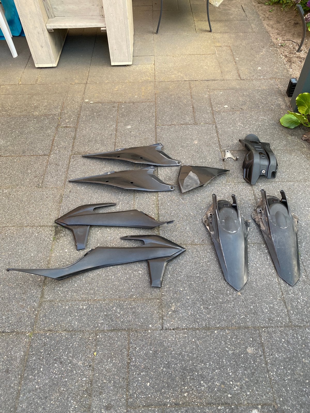Zwarte Acerbis Kappen Set KTM., Ophalen of Verzenden