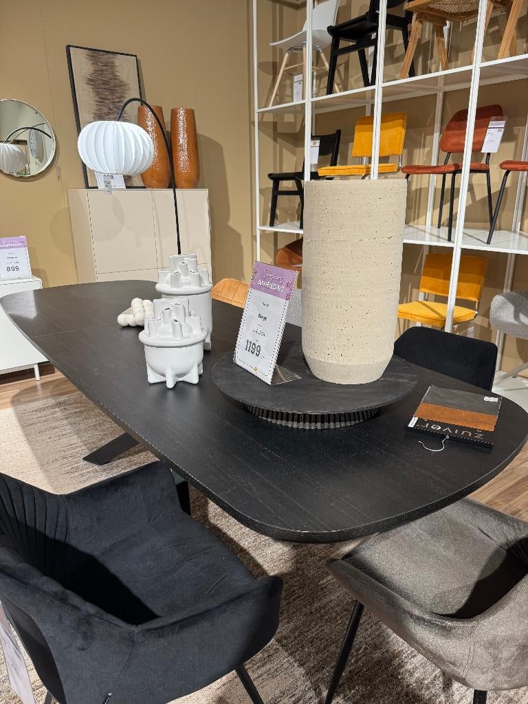 Te koop: Trendhopper uitschuifbare eetkamertafel, 200 cm of meer, Ophalen of Verzenden, Zo goed als nieuw, 200 cm of meer