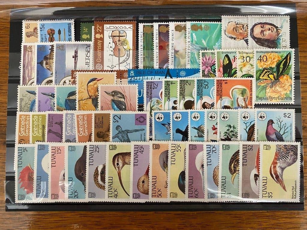 BRITISH COMMONWEALTH top kavel POSTFRIS Materiaal wo beter, Ophalen of Verzenden, Buitenland