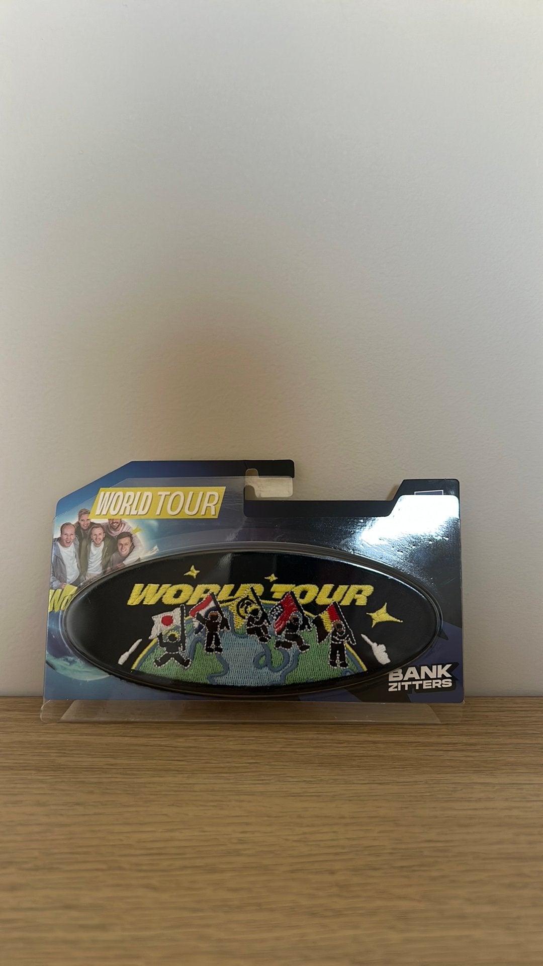 Bankzitters limited edition world tour patch., Sieraden, Tassen en Uiterlijk, Ophalen of Verzenden, Zo goed als nieuw