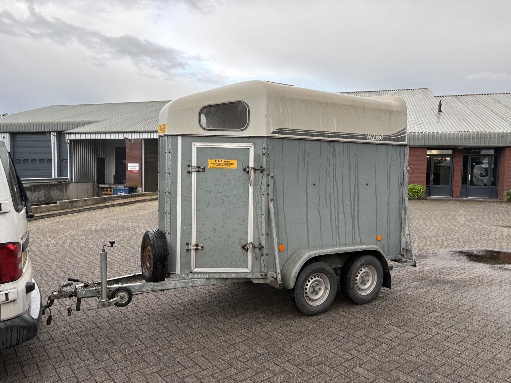 Waco Paardentrailer 1,5 1 1/2 paards Veewagen 1350kg bj 2000, Gebruikt, Overige typen