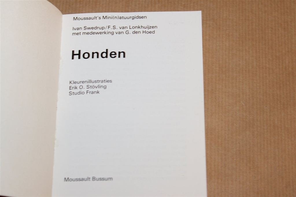 Honden — Naslaggids Hondenrassen, Mininatuurgids, Ophalen of Verzenden, Gelezen, Honden