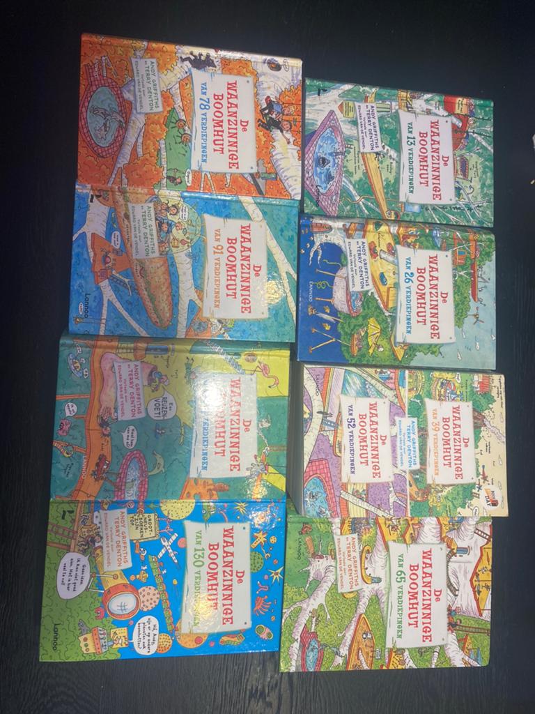 De Waanzinnige Boomhut serie - 8 boeken, Ophalen, Gelezen, Fictie