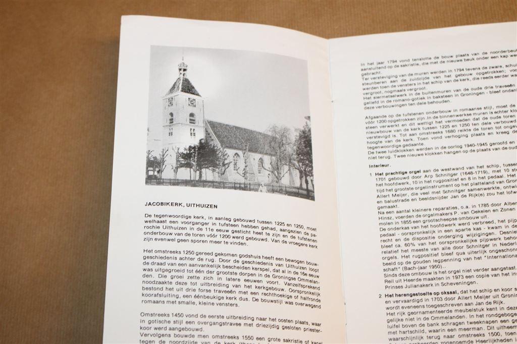 Jacobikerk Uithuizen — Schaars Groninger Kerkboekje, Ophalen of Verzenden, Gelezen
