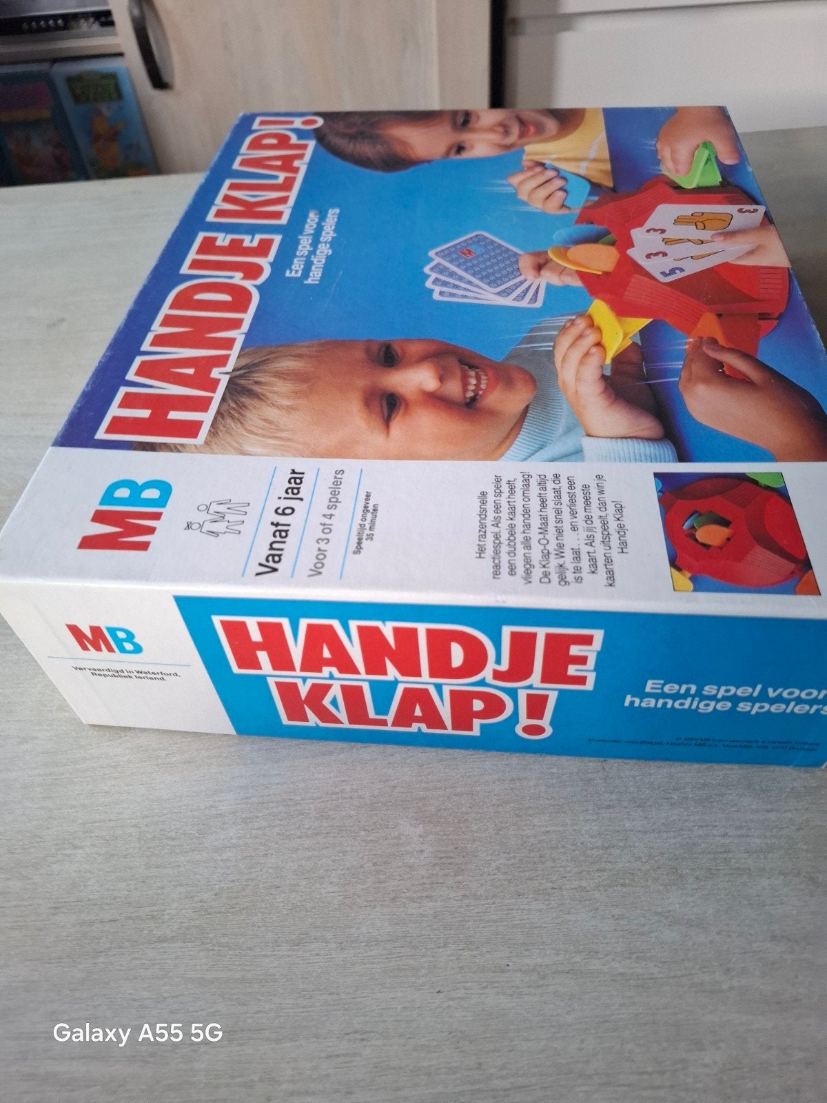 Handje Klap! MB Spel - Leuk reactiespel voor het hele gezin, Info@mbspellen.nl, Ophalen of Verzenden, Drie of vier spelers, Postbus 123, 1000 AB Amsterdam