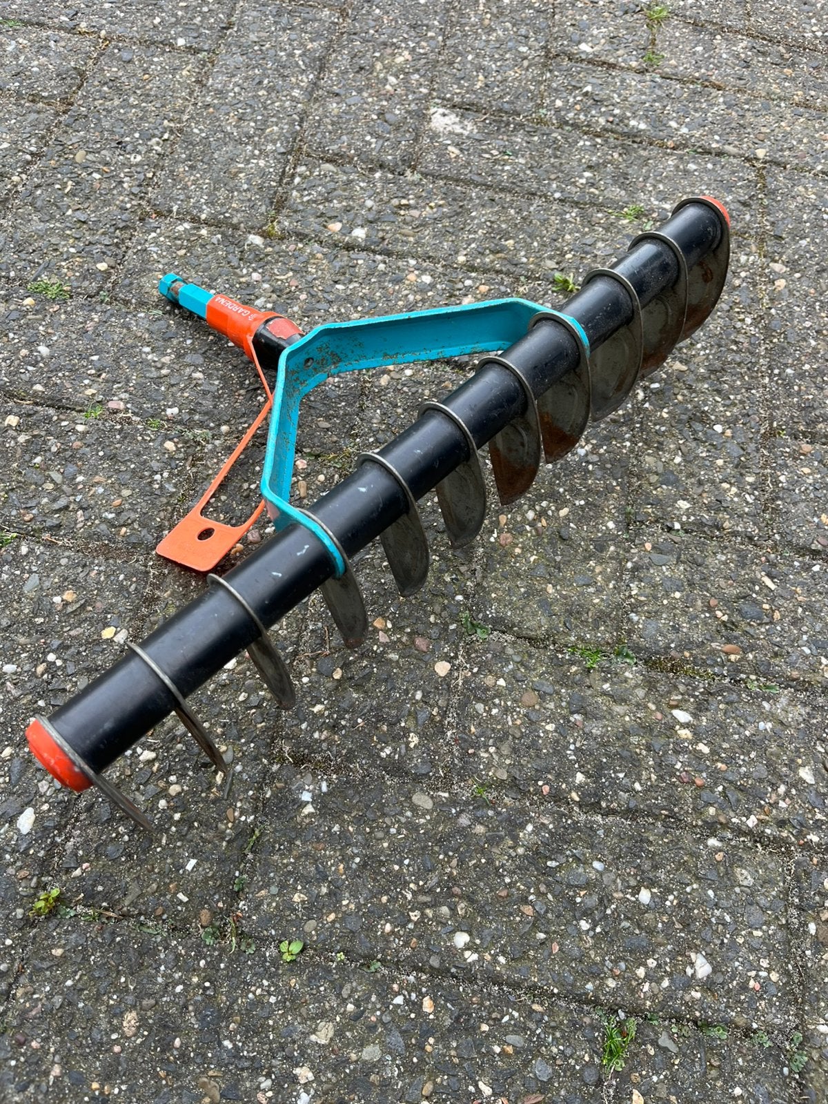 Gardena verticuteerhark aangeboden, Tuin en Terras, Verticuteermachines, Ophalen, Zo goed als nieuw, Elektrisch