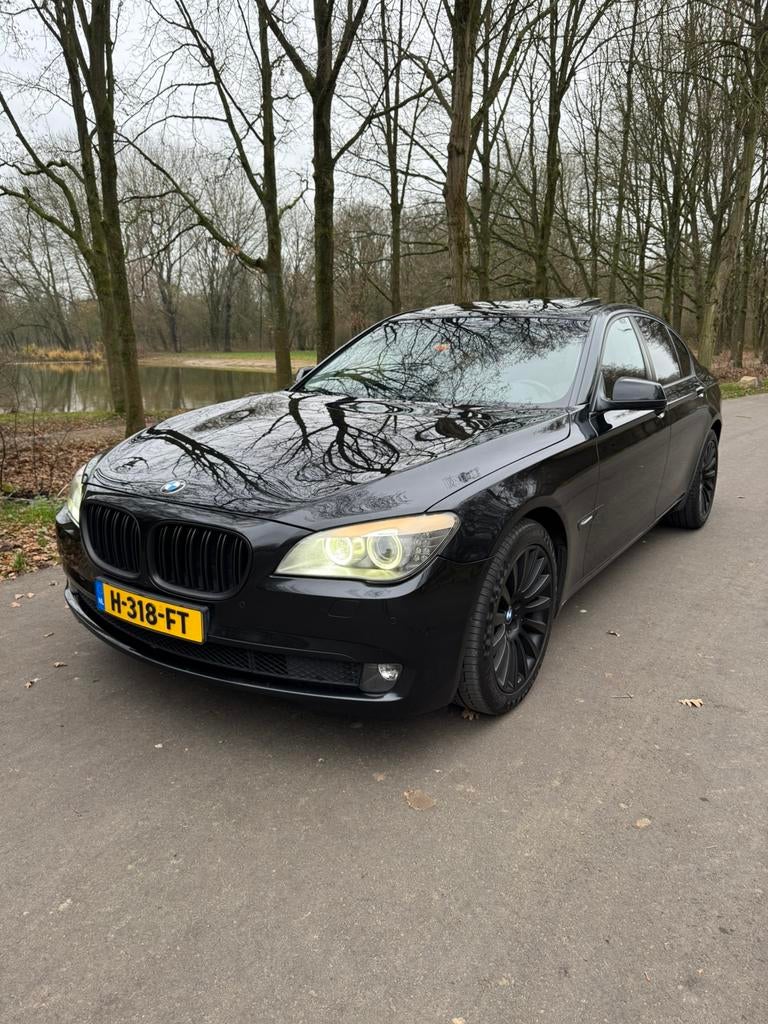 BMW 7-Serie 3.0 730D AUT 2010 Zwart, Auto's, BMW, Automaat, 2993 cc, Zwart, Bedrijf