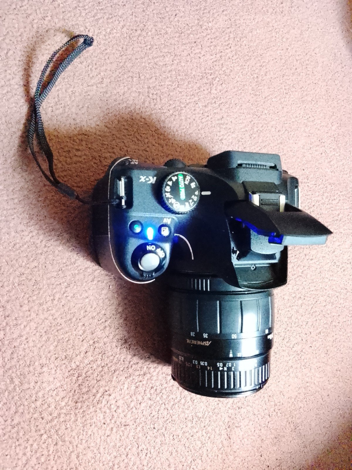 Pentax KX SR 10 mp camera incl.2 lenzen., Audio, Tv en Foto, Cameratas, Gebruikt, Spiegelreflex, 10 megapixels