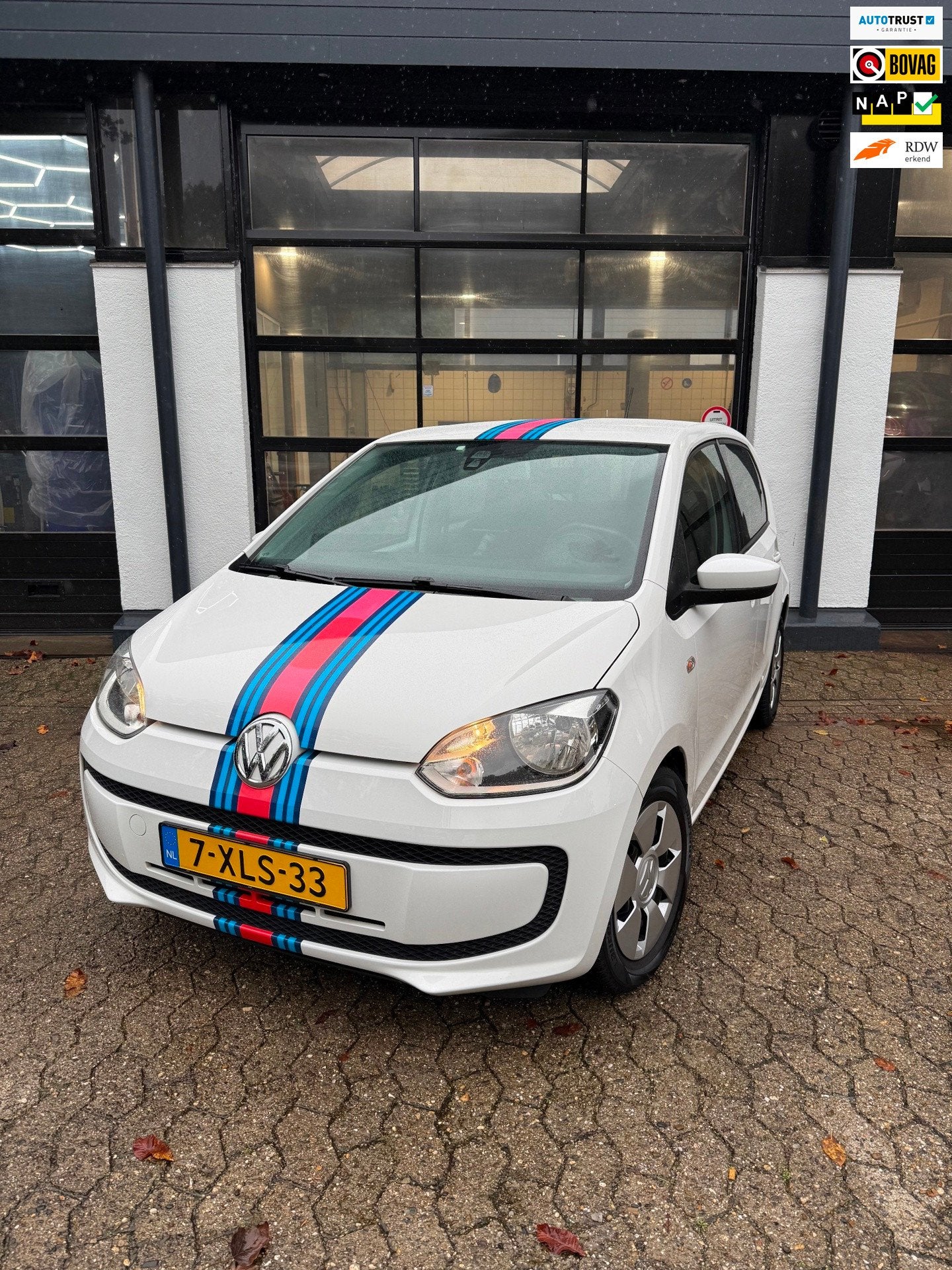Volkswagen Up! 1.0 Martini ! BlueMotion*Airco*Elec*Nav*, Voorwielaandrijving, Stof, Gebruikt, 840 kg