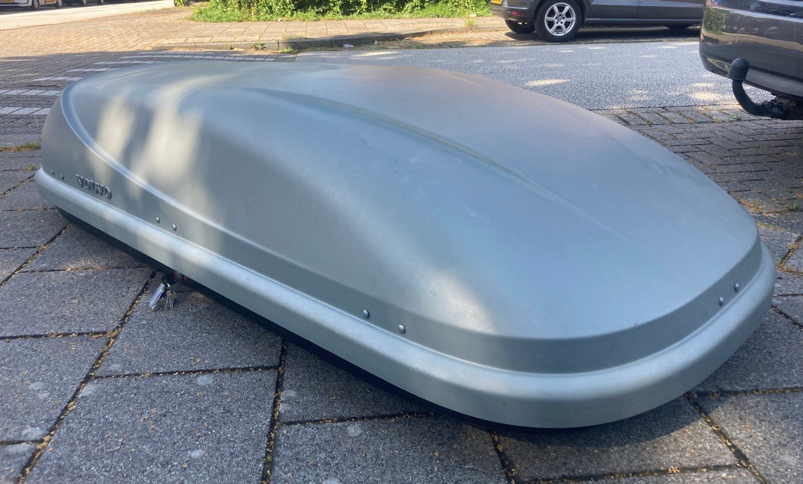 Te koop of te huur originele Volvo ( thule) dakkoffer, Ophalen, Gebruikt