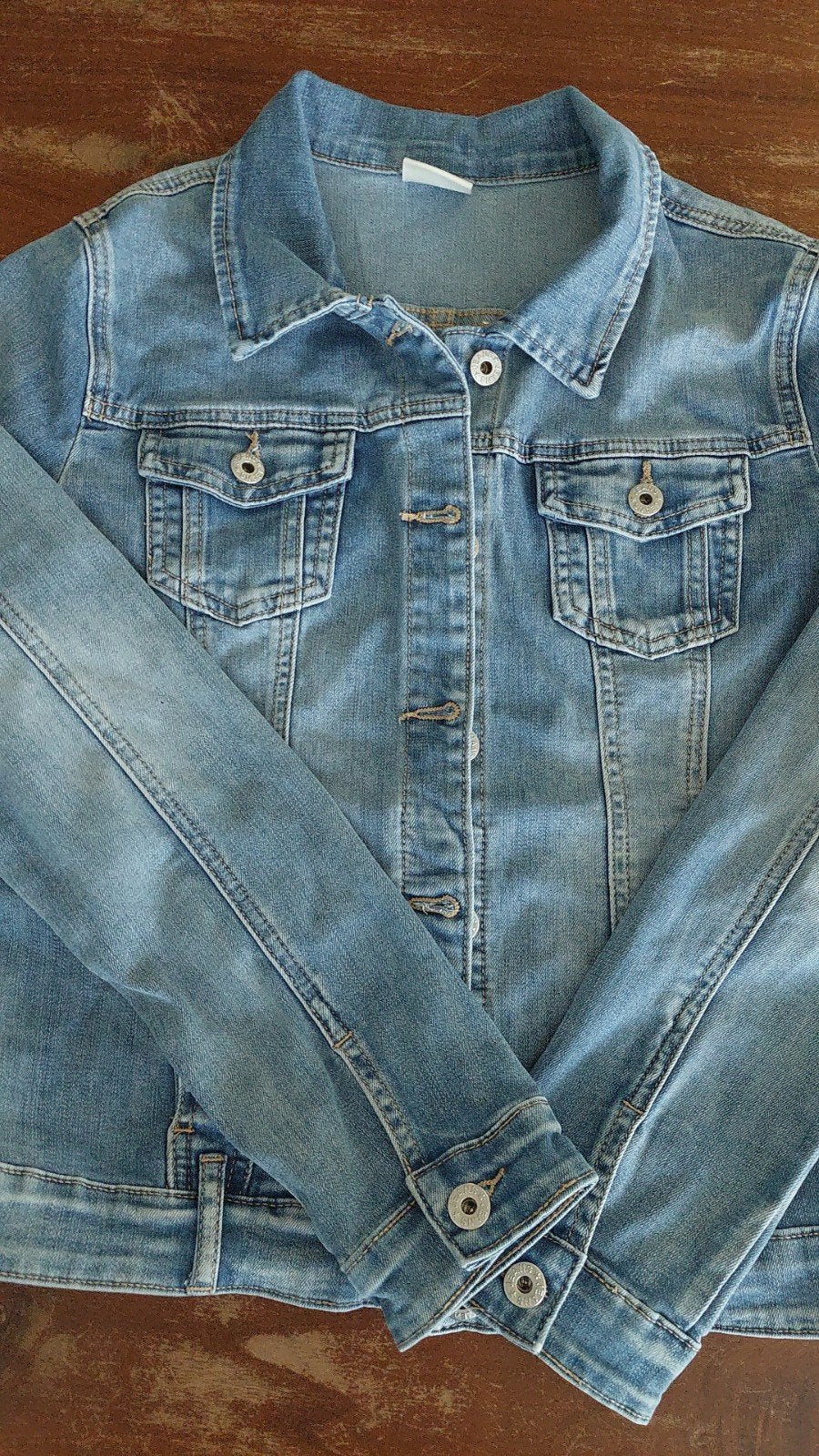 Superstoer spijkerjasje, Kleding | Dames, Ophalen of Verzenden, Zo goed als nieuw, Maat 36 (S), Blauw