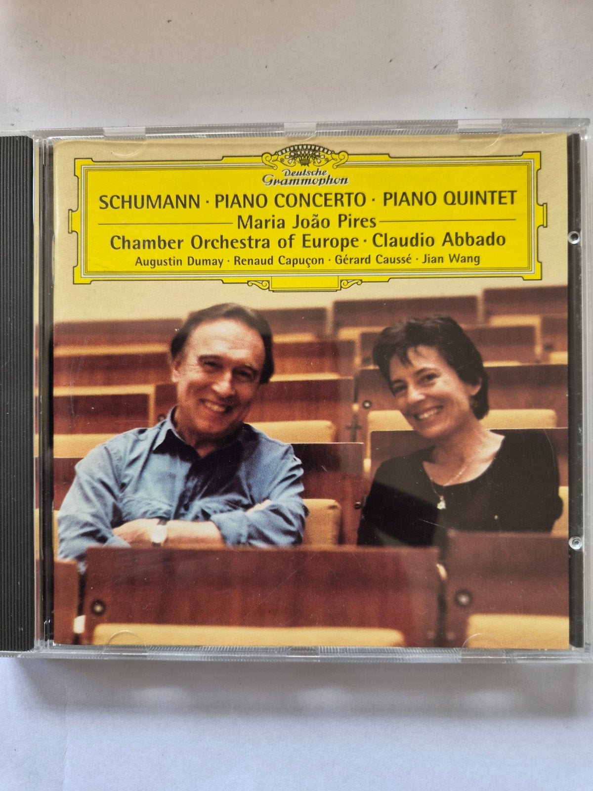 Schumann: Piano Concerto & Piano Quintet - Maria João Pires, Soloconcert, Ophalen of Verzenden, Zo goed als nieuw, Romantiek