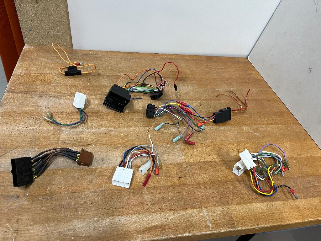 bedrading radio auto, Ophalen, Gebruikt