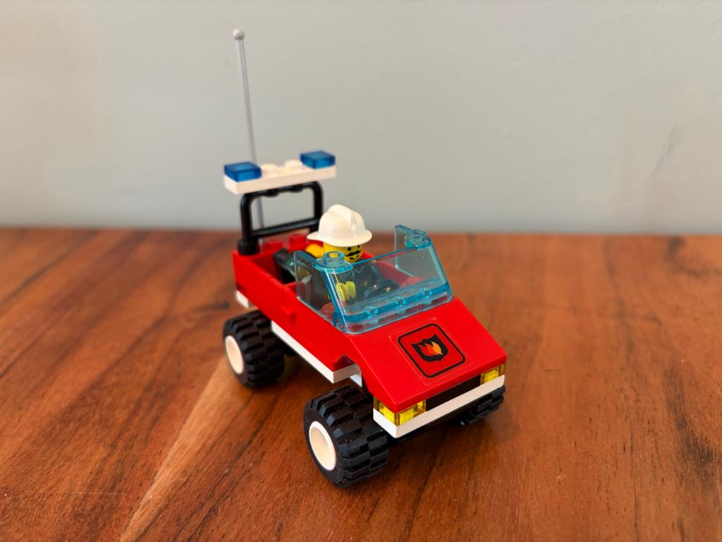 LEGO 6525 Blaze Commander brandweerwagen, Lego, Ophalen of Verzenden, Compleet, Complete set