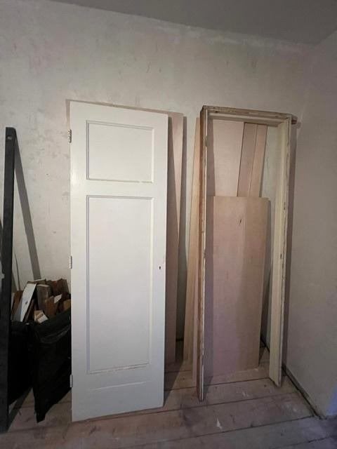 Binnendeur Paneeldeur Inbouw kastdeur 62x211x3.4cm & kozijn, Ophalen, Gebruikt, Minder dan 80 cm, Binnendeur