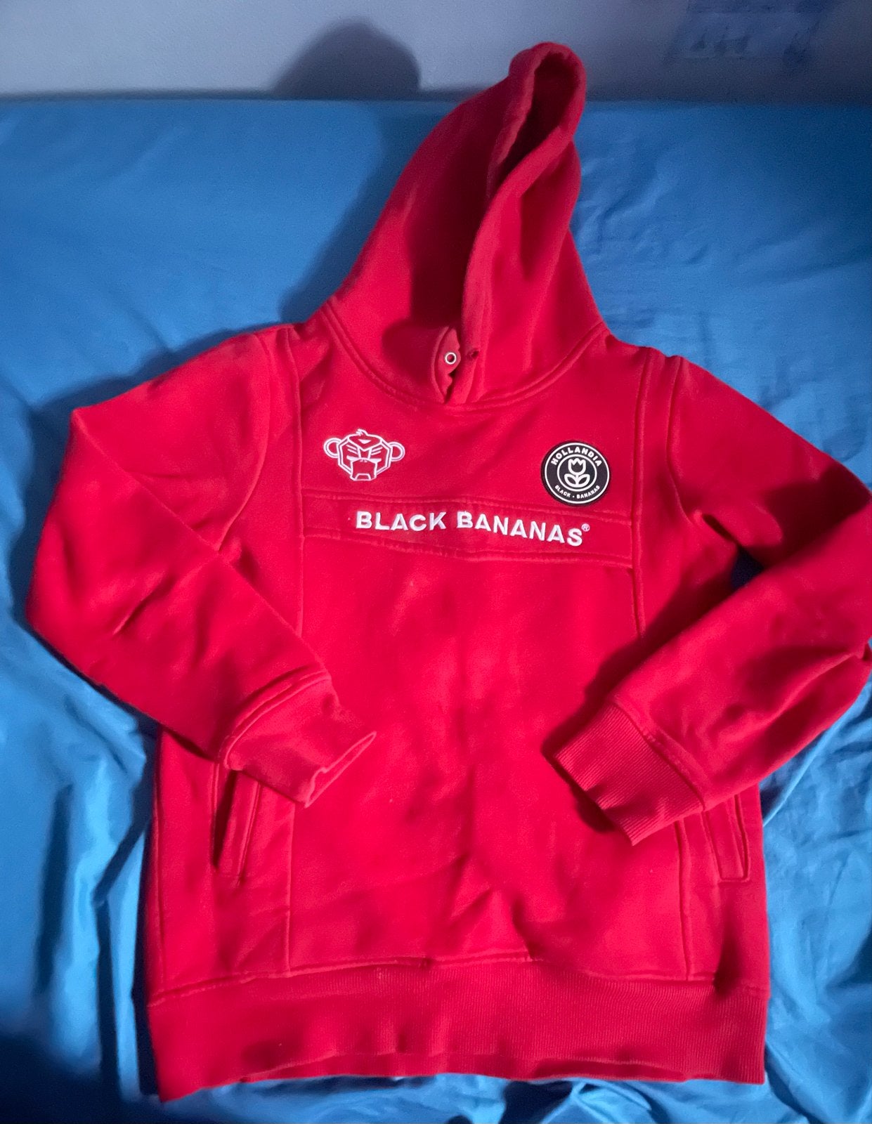 Black Bananas hoodie rood maat S, Ophalen of Verzenden, Zo goed als nieuw, Maat 46 (S) of kleiner, Rood