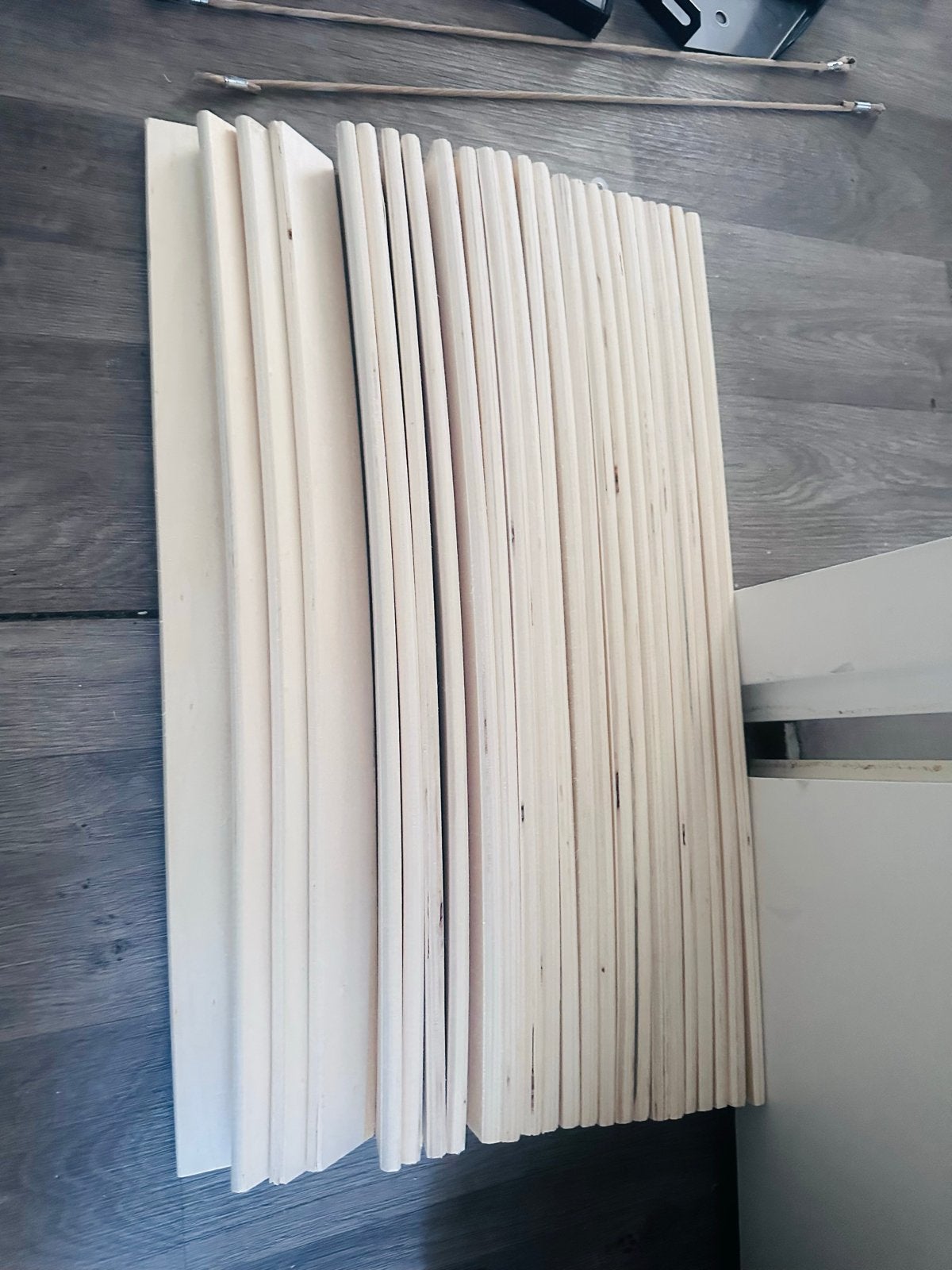 Bedframe onderdelen - Zelfbouw bed, Ophalen, Zwart, Tweepersoons, Overige maten