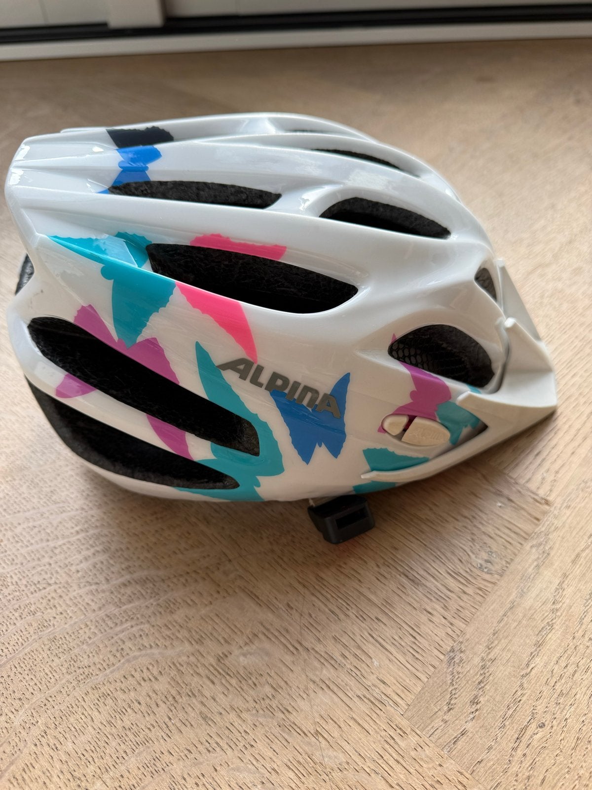 Alpina Fietshelm Kind 4-10 jaar (50-55cm), Ophalen, Zo goed als nieuw, Overige maten, Jongen of Meisje