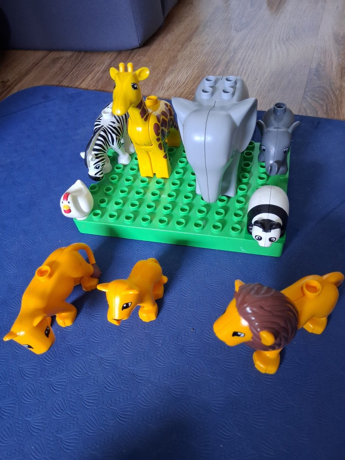 LEGO Duplo Dieren set: Leeuwen, Olifanten, Zebra, Giraffe, Kinderen en Baby's, Speelgoed | Duplo en Lego, Ophalen of Verzenden