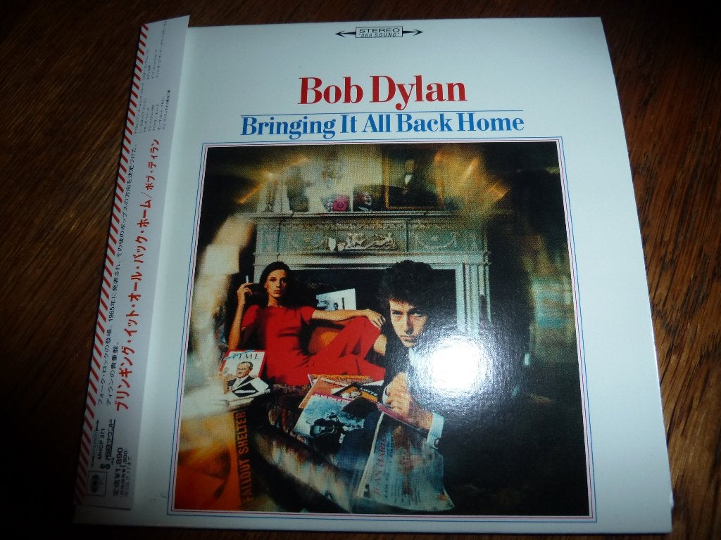 cd Bob Dylan "Bringing it all Back Home" Japan mini LP -, Ophalen of Verzenden, Zo goed als nieuw