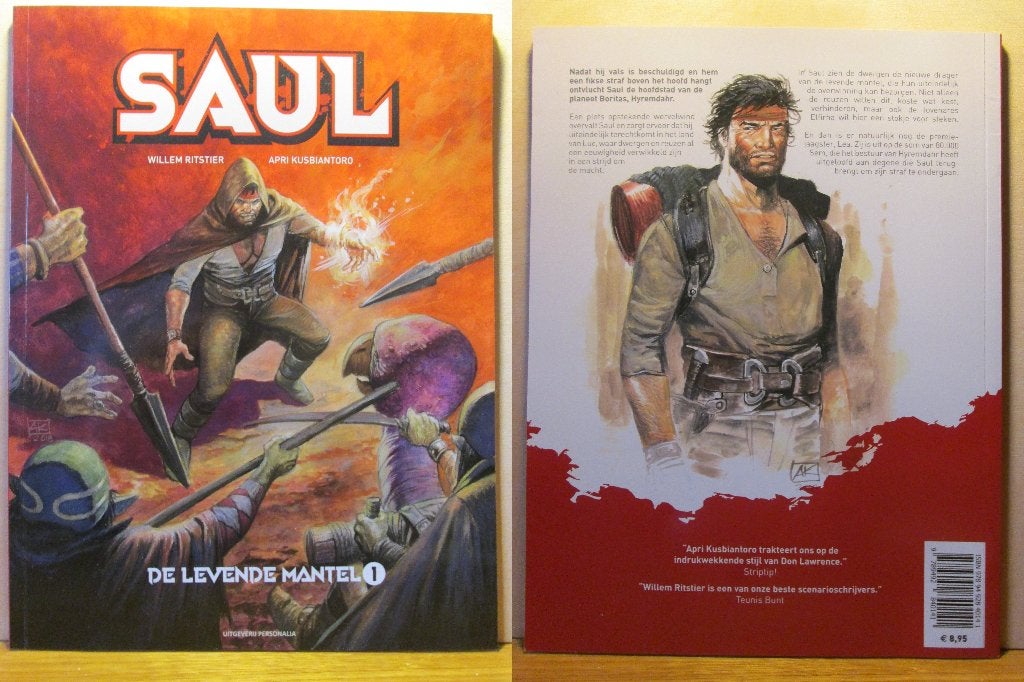 Saul 1 - De levende mantel (SC), Eén stripboek, Ophalen of Verzenden, Nieuw, Apri Kusbiantoro