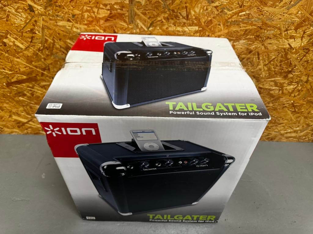 NIEUW IN DOOS: ION Tailgater Geluidssysteem iPod Dock - ReK4, Overige typen, Ophalen of Verzenden, Zo goed als nieuw, X