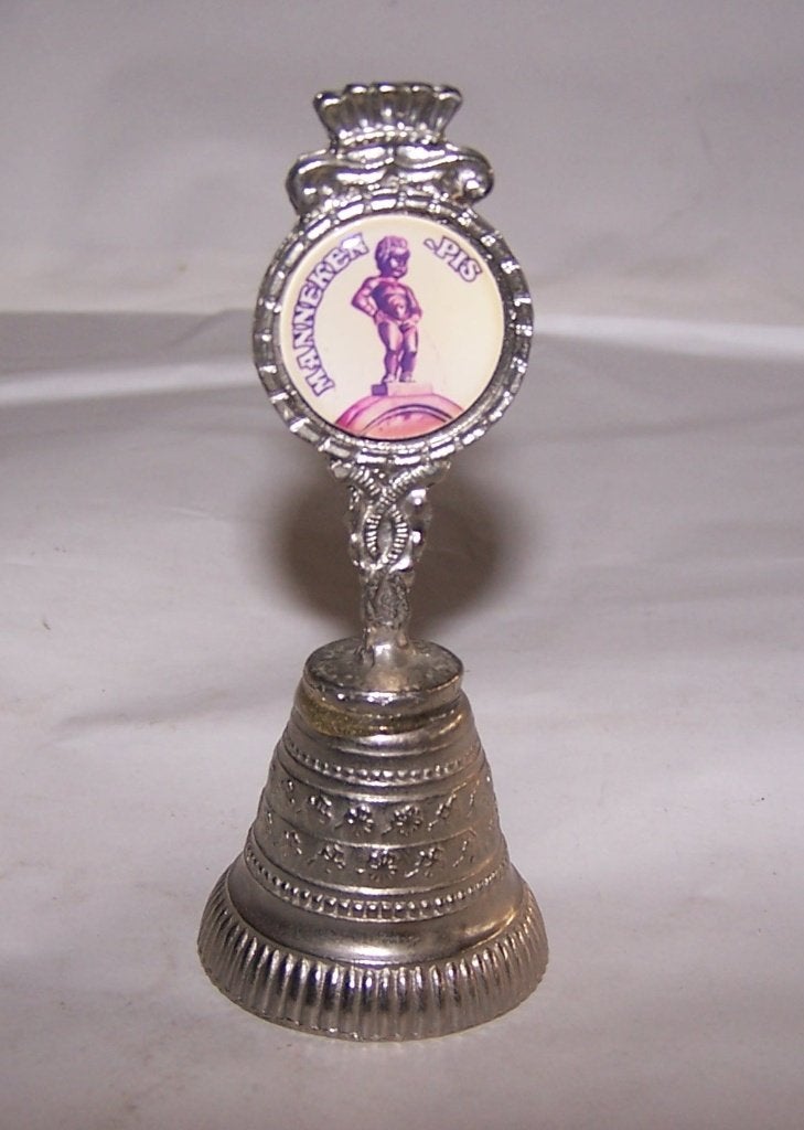 Manneken Pis tafelbelletje - Brussel. Nwst., Antiek en Kunst, Ophalen of Verzenden