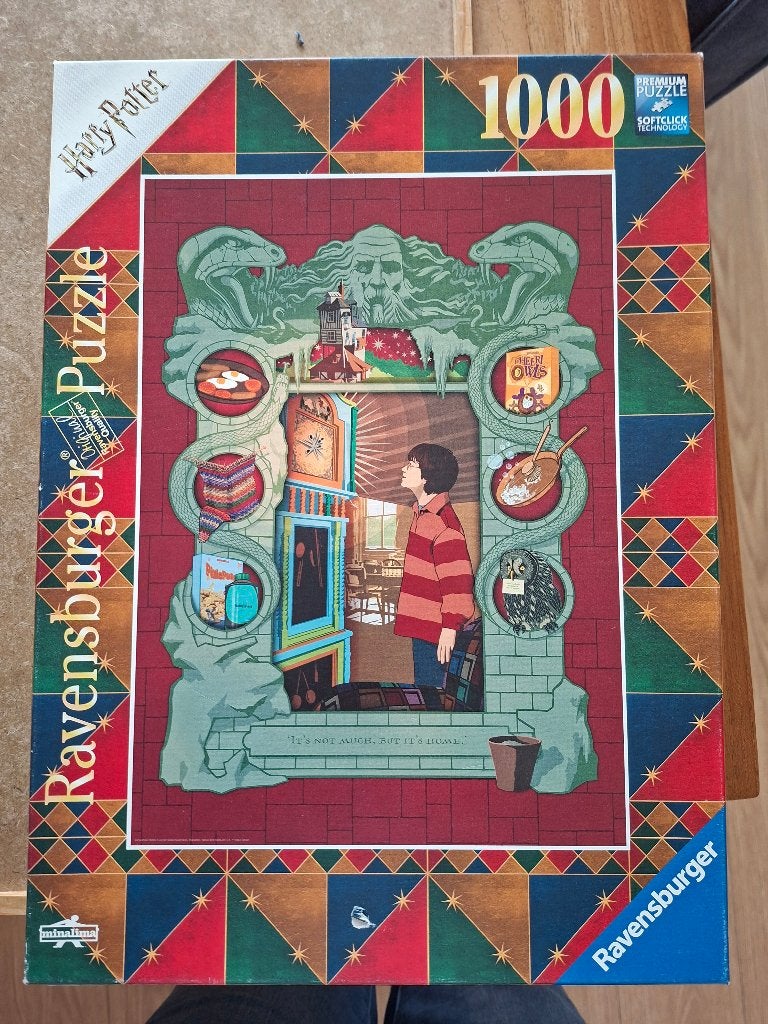 Ravensburger puzzel 1000 stukjes Harry Potter, Ophalen of Verzenden, 500 t/m 1500 stukjes, Zo goed als nieuw, Legpuzzel
