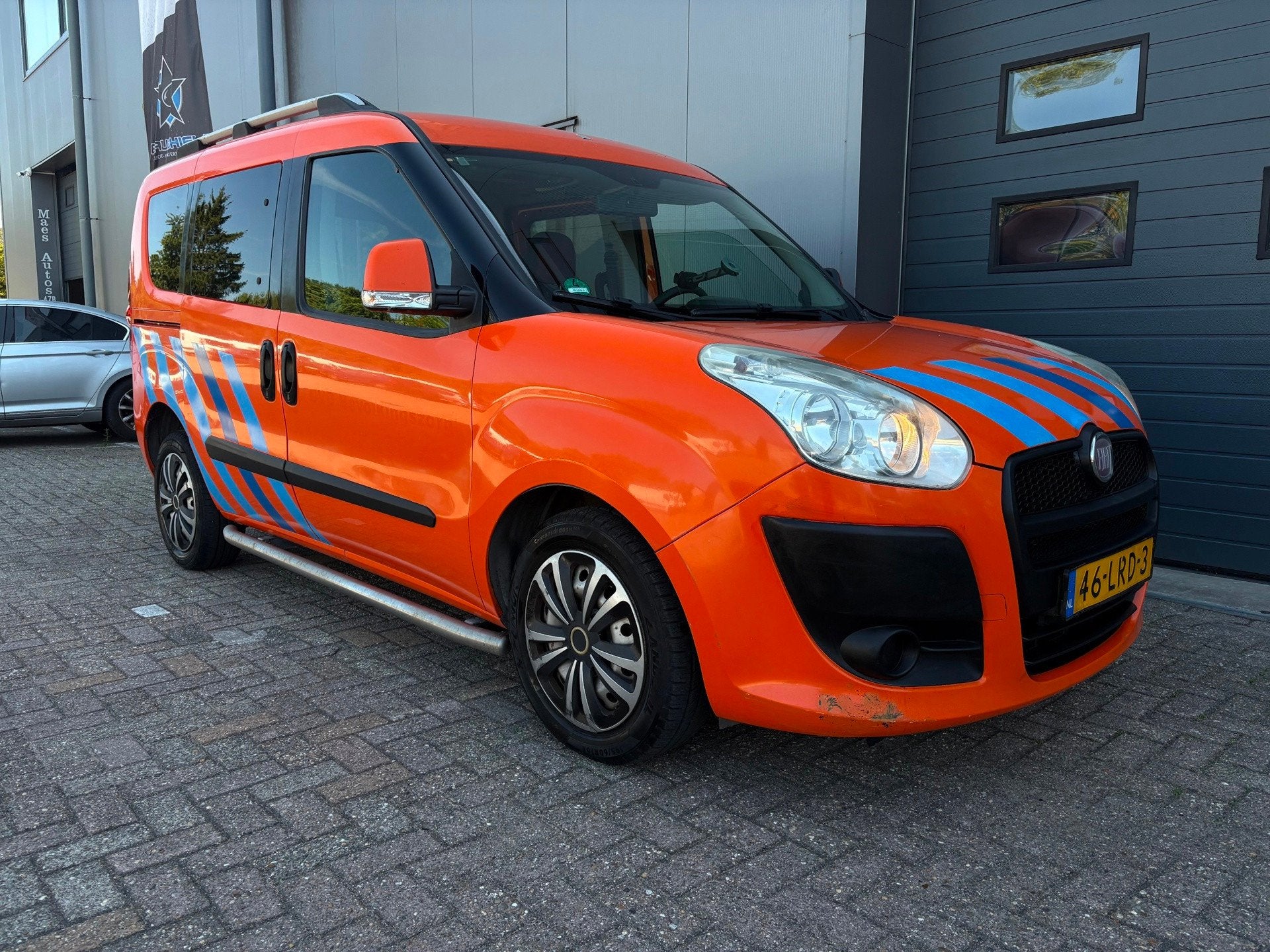 Fiat Doblò 1.4 Dynamic|Personen Auto|NAP|Airco, Auto's, Fiat, Voorwielaandrijving, Gebruikt, Doblo, Zwart