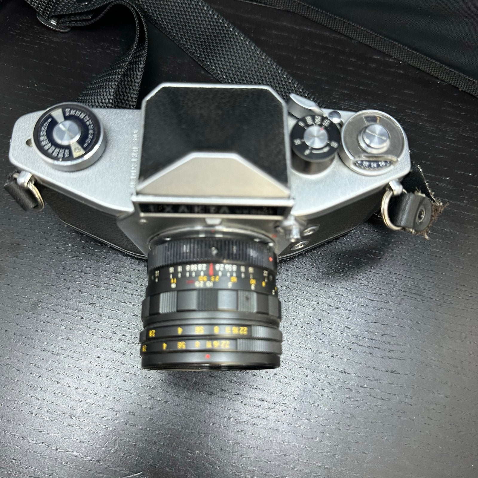 Exakta VX500 Spiegelreflexcamera + Fodor 35mm f/2.8 lens, Audio, Tv en Foto, Fotocamera's Analoog, D, Spiegelreflex, Ophalen of Verzenden