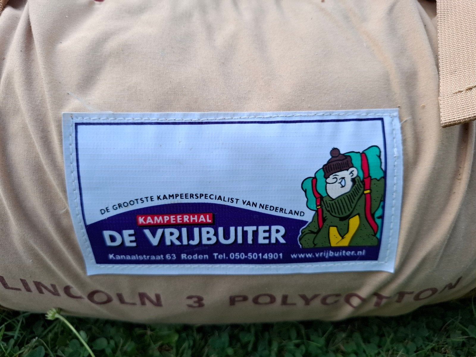 Goede 2 persoons tent van de Vrijbuiter., Caravans en Kamperen, Ophalen, Gebruikt, Tot en met 2