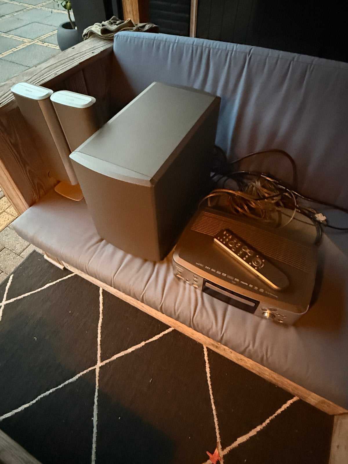 Denon S301 Home Cinema Set - Superieur Geluid, 2.1-systeem, 70 watt of meer, Zo goed als nieuw, Dvd-speler