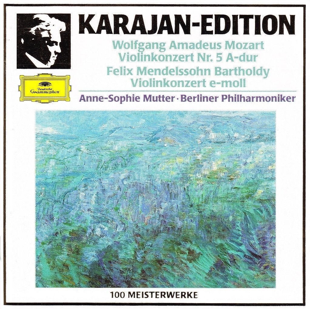 SALE->CD MUTTER & BERLINER PHILHARM.-Karajan Editi, Ophalen of Verzenden, Classicisme, Zo goed als nieuw, Kamermuziek