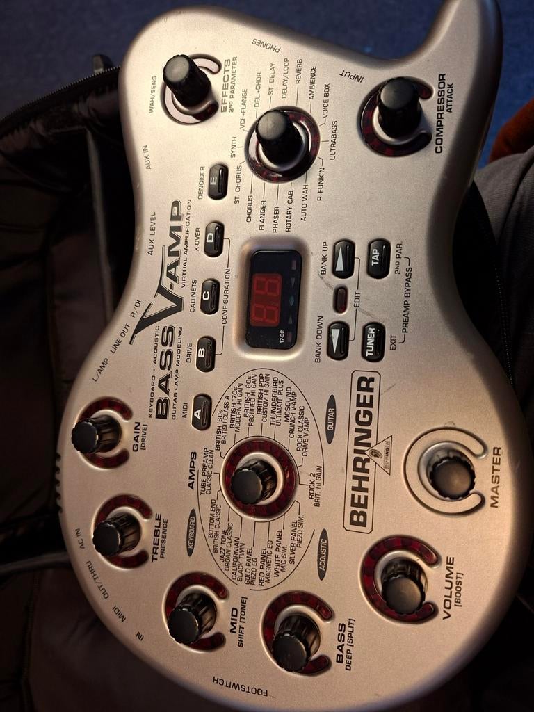 Behringer Bass V-AMP Pro Multi-Effect Processor, Muziek en Instrumenten, Ophalen of Verzenden, Zo goed als nieuw, Multi-effect