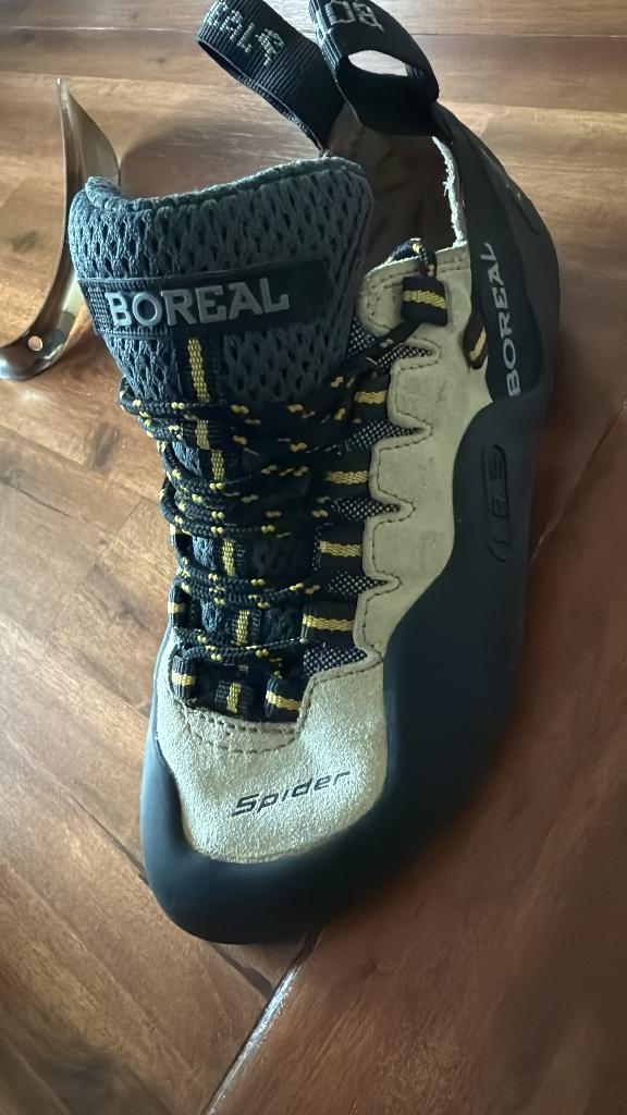 Boreal Spider Klimschoenen, Sport en Fitness, Klimsport, Ophalen of Verzenden, Gebruikt, Klimsportschoenen