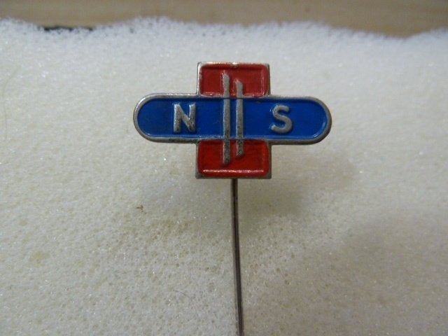 Vintage NS Speldje - Nederlandse Spoorwegen Pin, Verzamelen, Speldjes, Pins en Buttons, Ophalen of Verzenden, Gebruikt, Transport