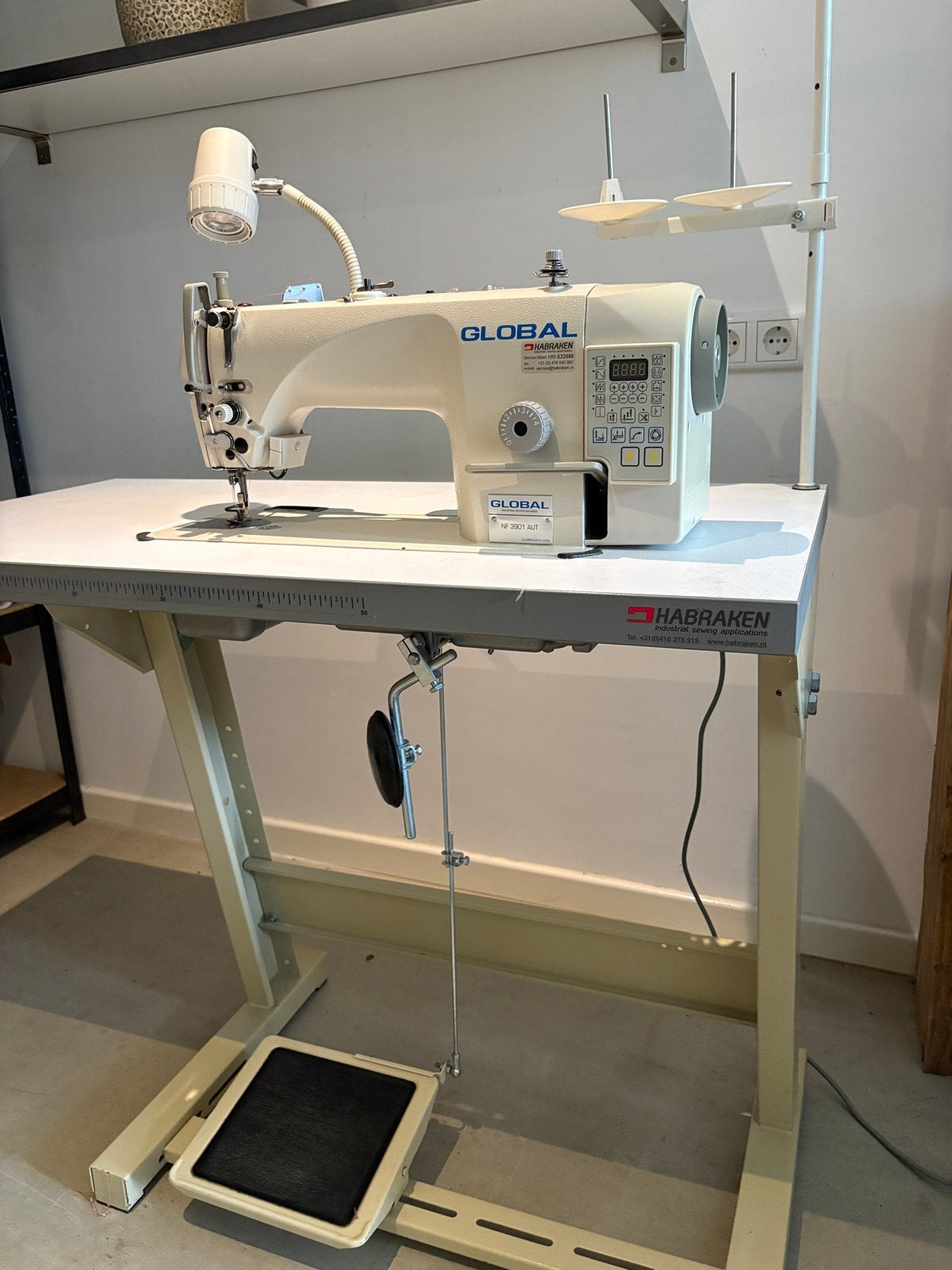 Global NF 3901 AUT Industriële Naaimachine, Industrieel, Ophalen, Overige merken, Naaimachine