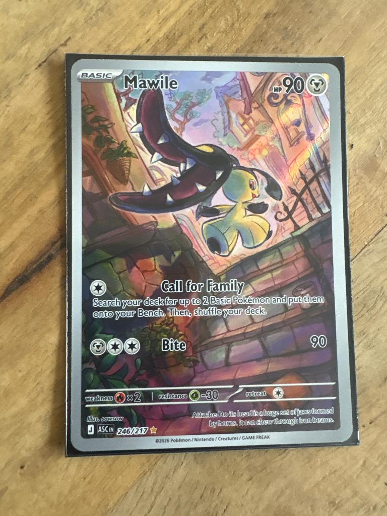 Mawile 246, Ophalen of Verzenden, Nieuw, Losse kaart, Foil