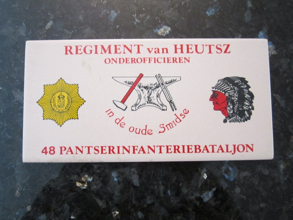 44.  Tegeltje, van Heutsz, Verzamelen, Ophalen, Zo goed als nieuw