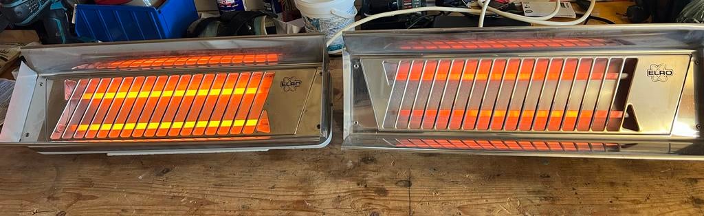 ELRO Terrasverwarmer - Elektrische Kachel, Ophalen, Gebruikt, Minder dan 30 cm, Kachel