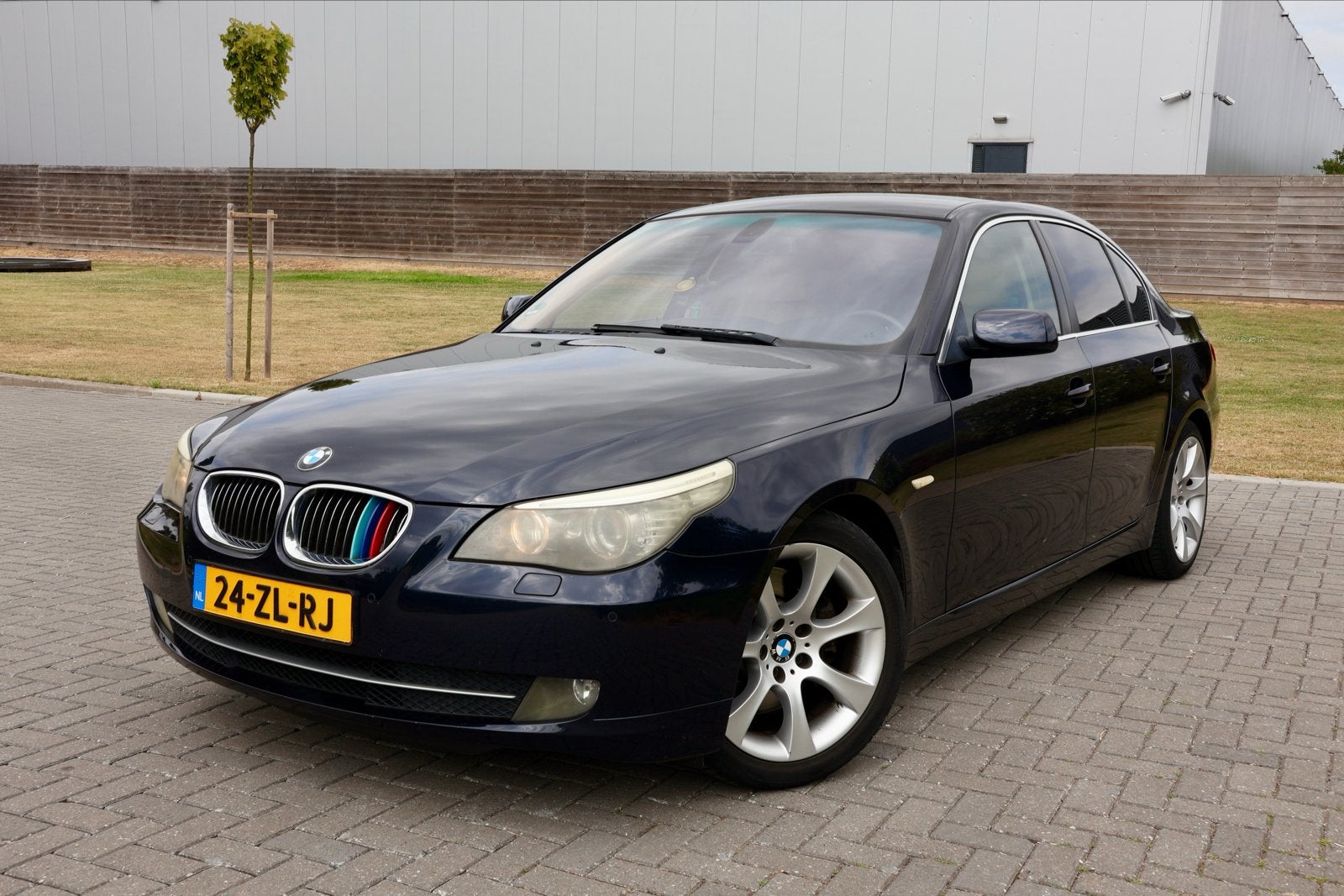 BMW 5-Serie 3.0 I 530 AUT 2008 Blauw, Auto's, BMW, Particulier, 5-Serie, ABS, Airbags, Airconditioning, Alarm, Automatische klimaatregeling