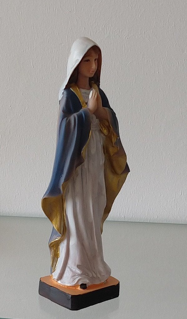 vintage maria beeldje, volgnr 63, Ophalen of Verzenden, Zo goed als nieuw, Beeld(je), Christendom | Katholiek