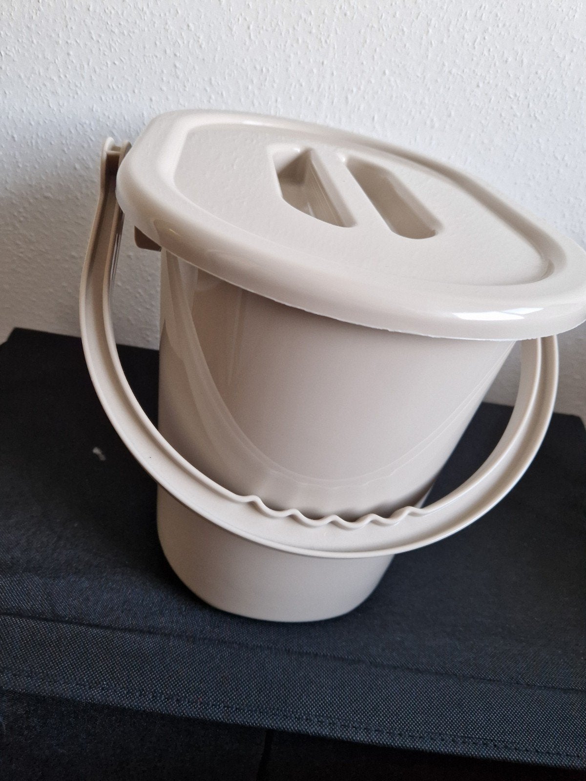 Bebe-jou luieremmer - beige, zo goed als nieuw, Ophalen, Zo goed als nieuw