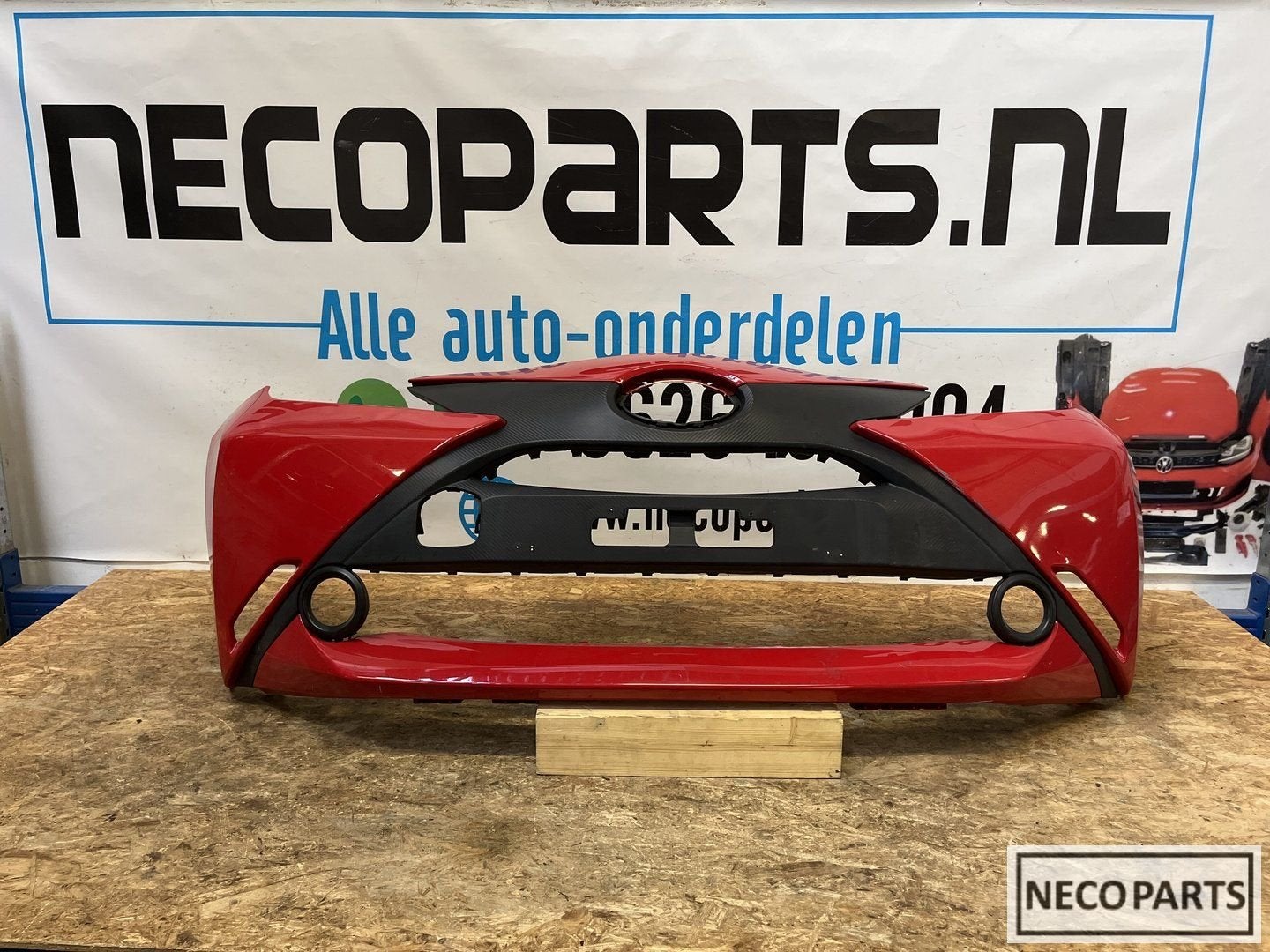 TOYOTA AYGO 2014-2017 VOORBUMPER BUMPER ORGINEEL, Auto-onderdelen, Carrosserie en Plaatwerk, Gebruikt, -, -, Ophalen of Verzenden