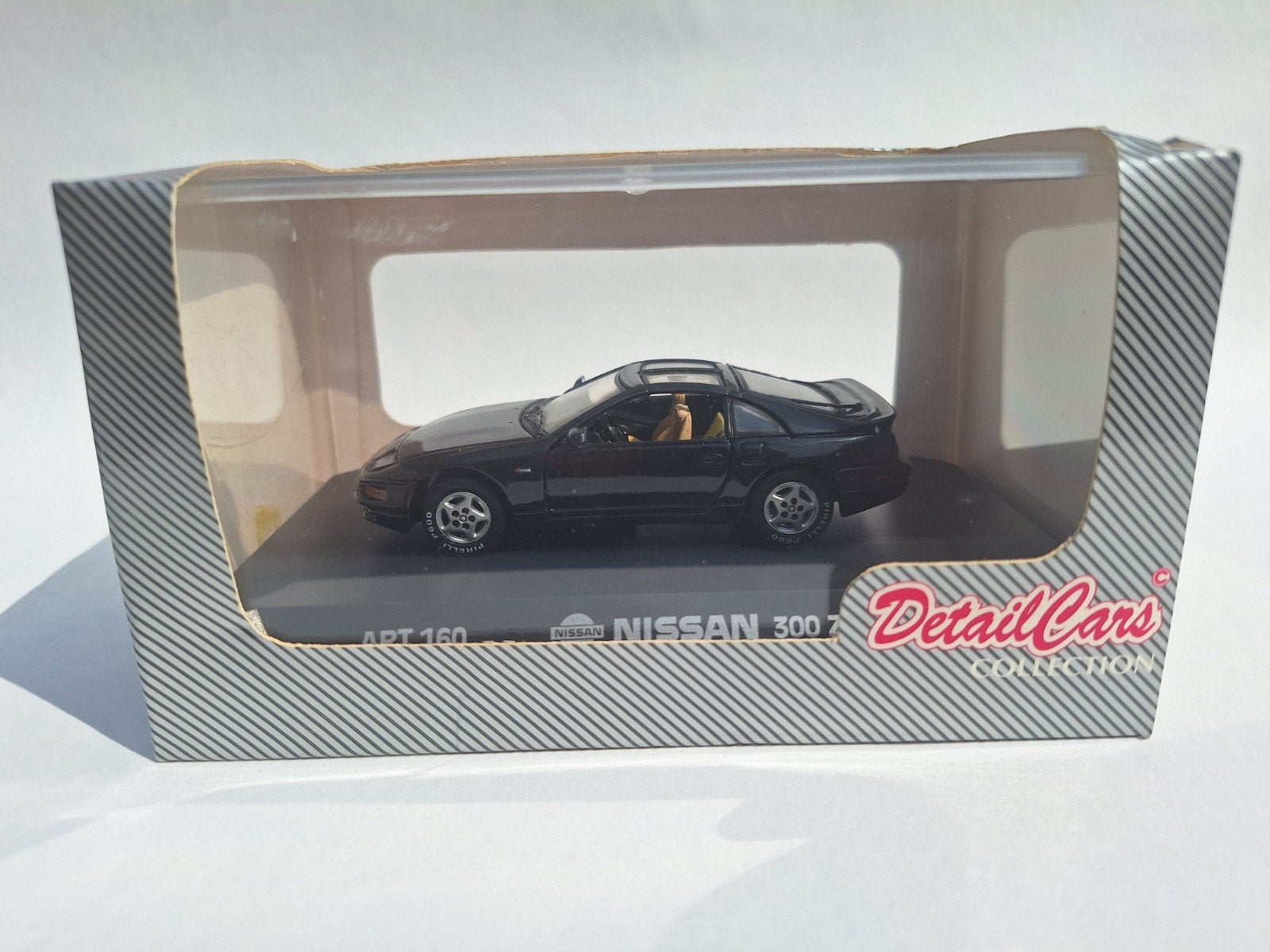 Nissan 300 ZX Coupé - zwart - DetailCars, Ophalen of Verzenden, Zo goed als nieuw, Auto, Overige merken