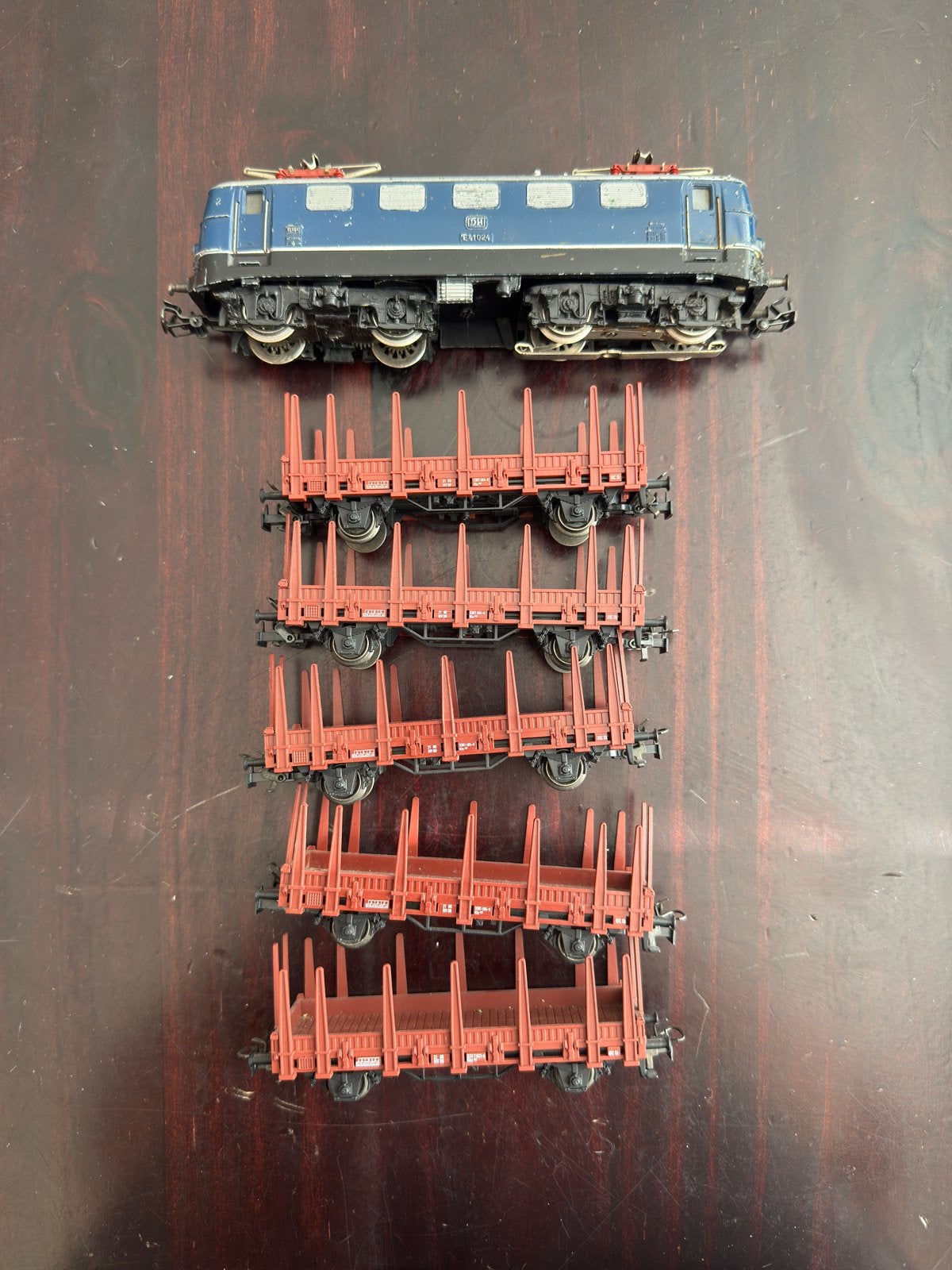 Märklin E41 met rongenwagons set | 1/87 modelspoor h0, Wisselstroom, Ophalen of Verzenden, Analoog, Märklin