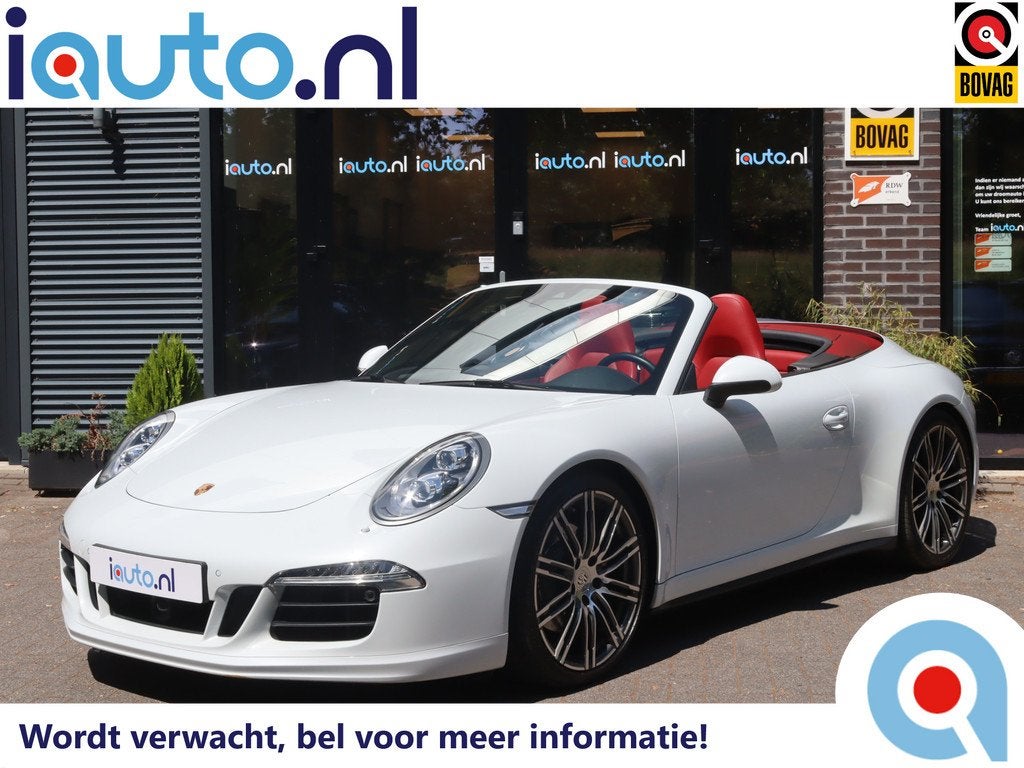 Porsche 911 Cabrio 3.8 430PK Powerkit Carrera 4S LED+/Burmes, Auto's, Porsche, Bedrijf, Te koop, 4x4, ABS, Adaptive Cruise Control