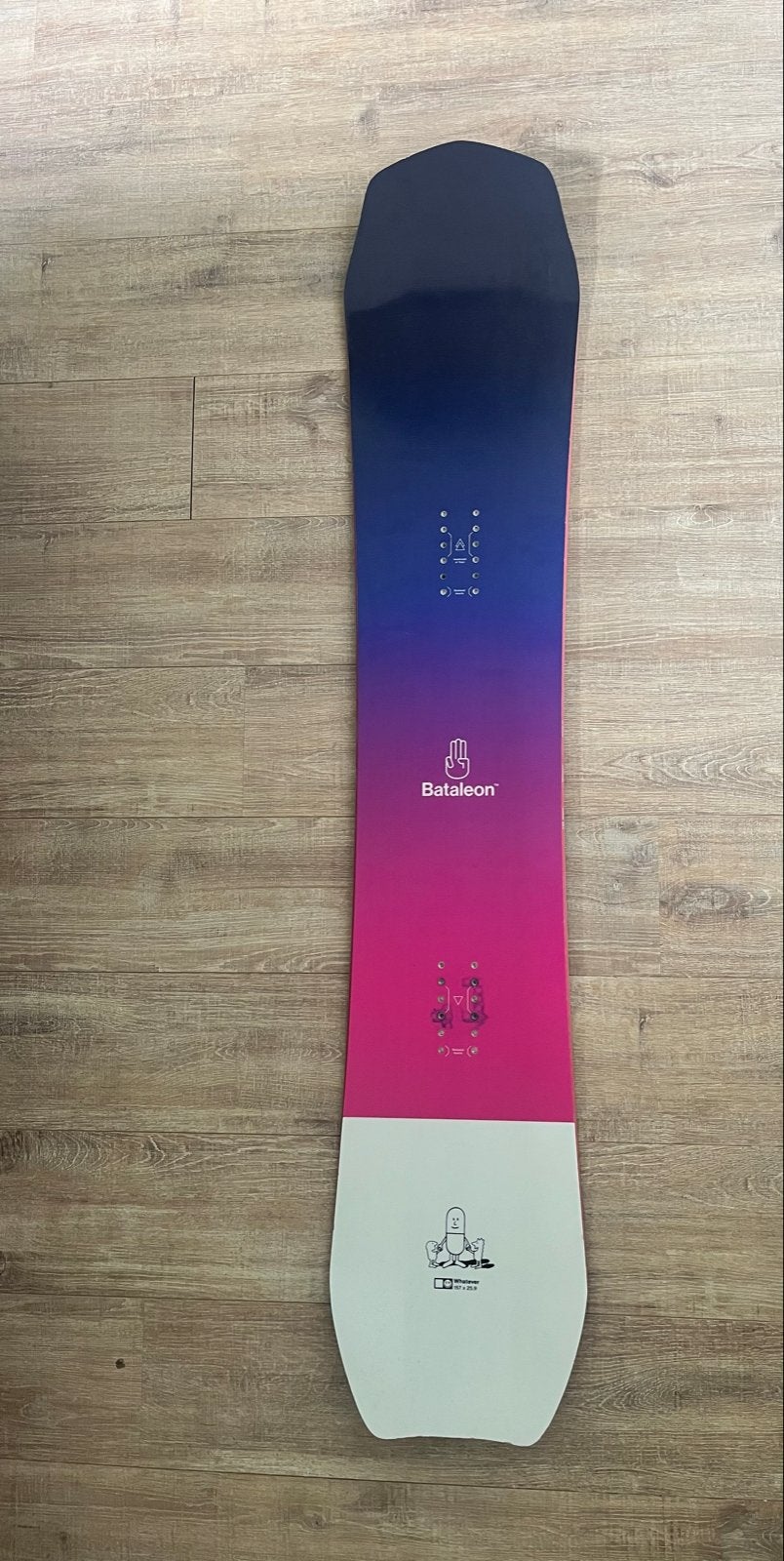 Bataleon Whatever Snowboard 23/24, Ophalen of Verzenden, Gebruikt, Board