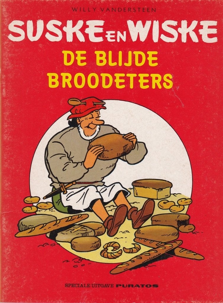 DE BLIJE BROODETERS – Suske en Wiske - Willy Vandersteen, Eén stripboek, Ophalen of Verzenden, Zo goed als nieuw, Willy Vandersteen